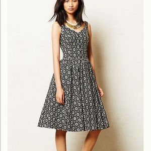 ANTHROPOLOGIE ALI RO Cambria eyelet Dress with Tulle Size Size 0